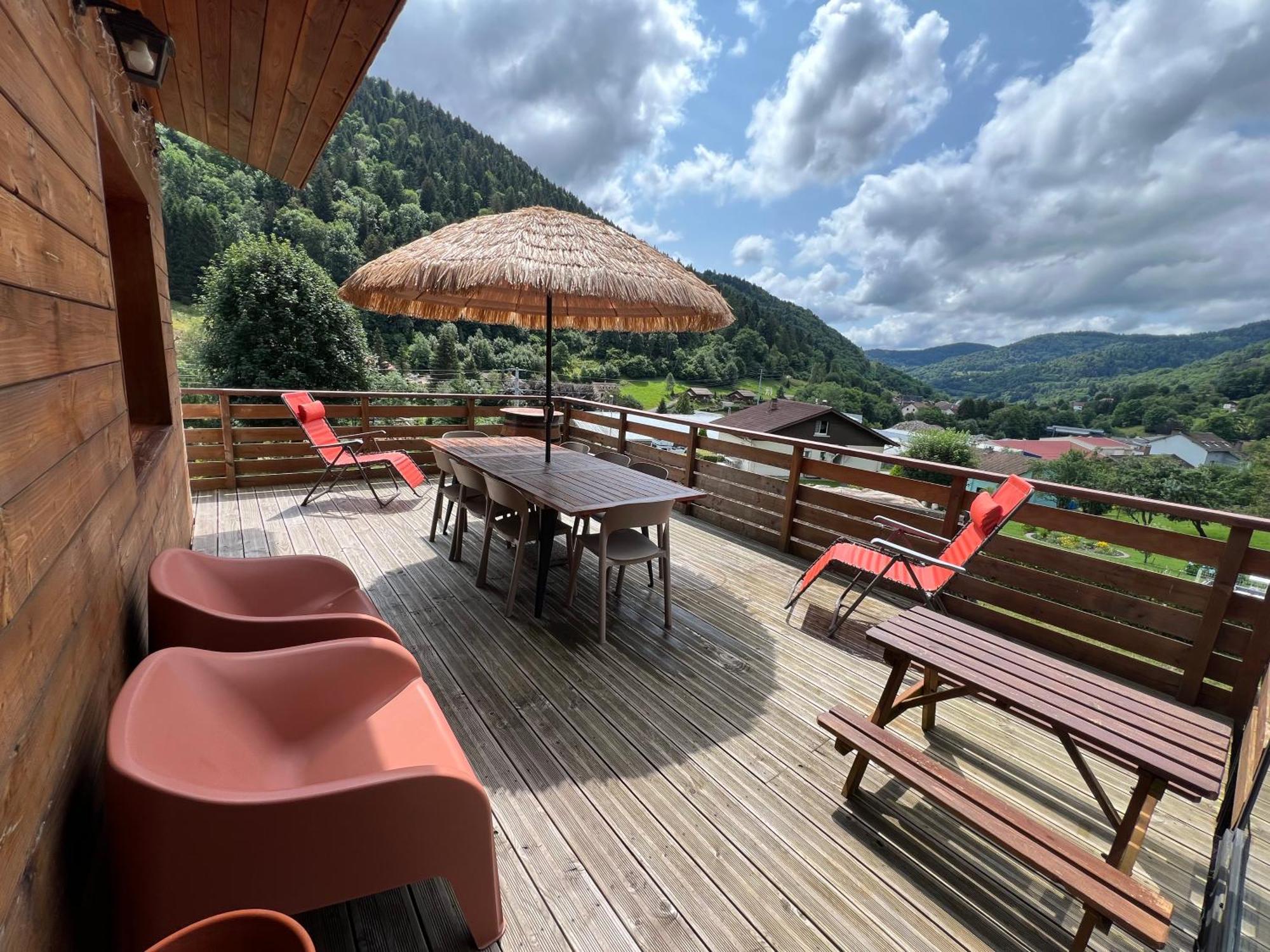 Chalet Individuel - Panoramique Montagnes & Proche Lac La Bresse Zewnętrze zdjęcie